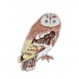 Pin Badge Tawny Owl